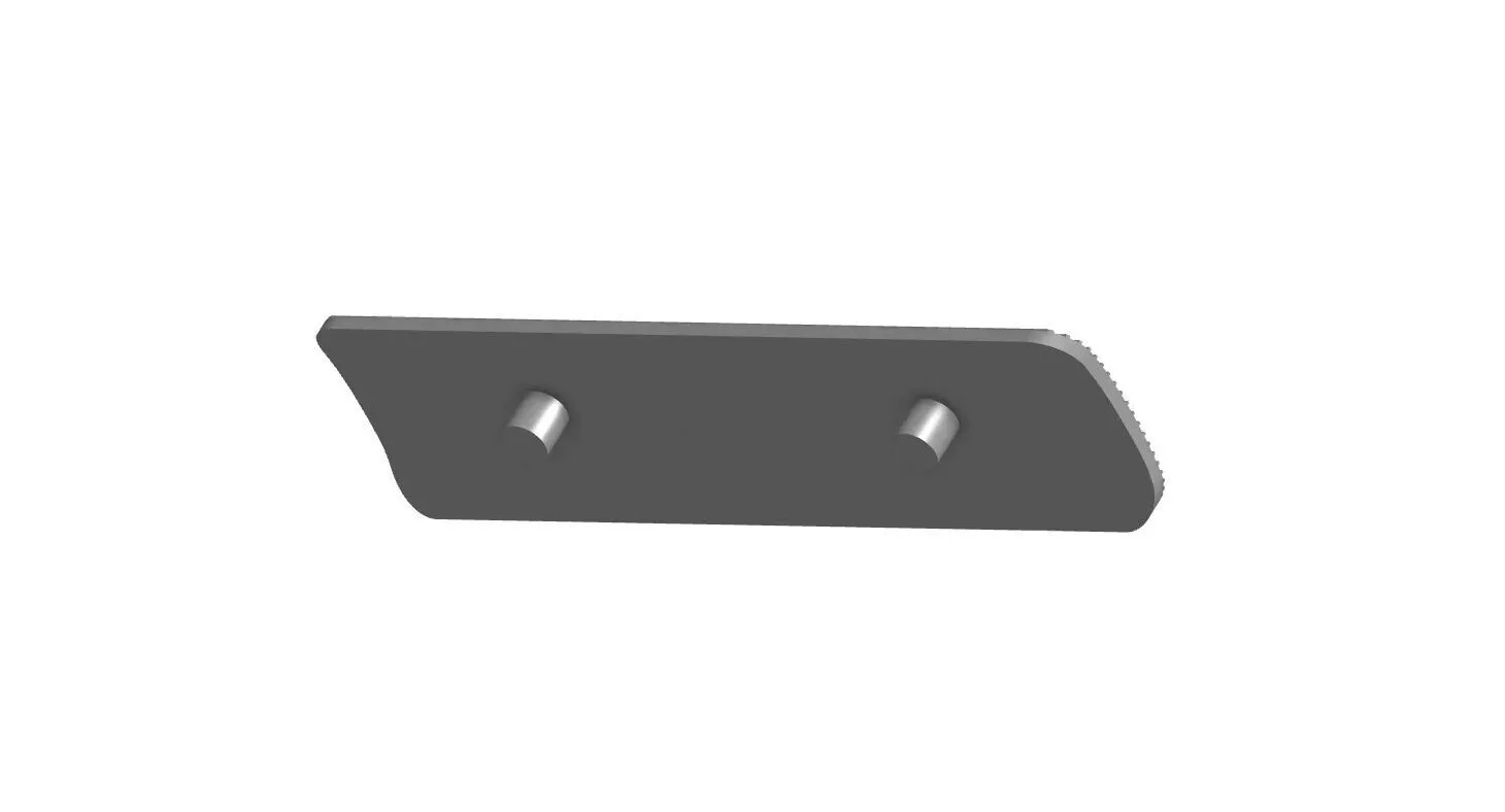 Nissan Radio Delete Functional Interior Trim Part 3D print model