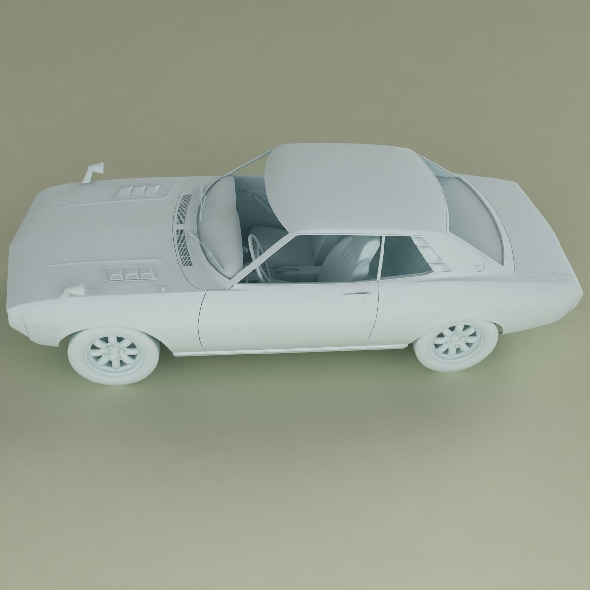 Toyota Celica Coupe GT 3D model_11