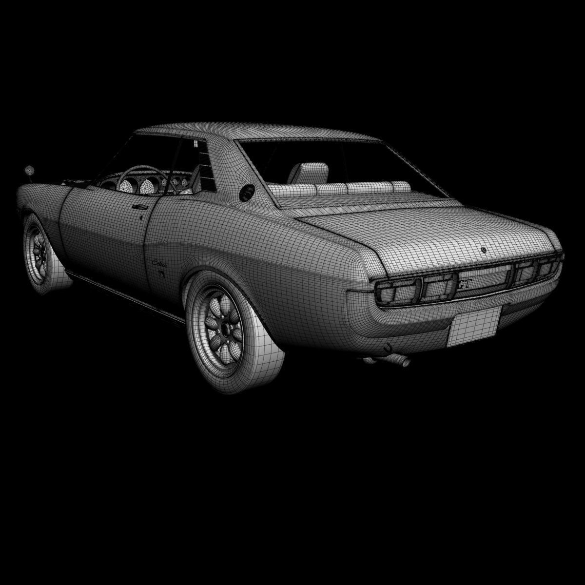 Toyota Celica Coupe GT 3D model_16