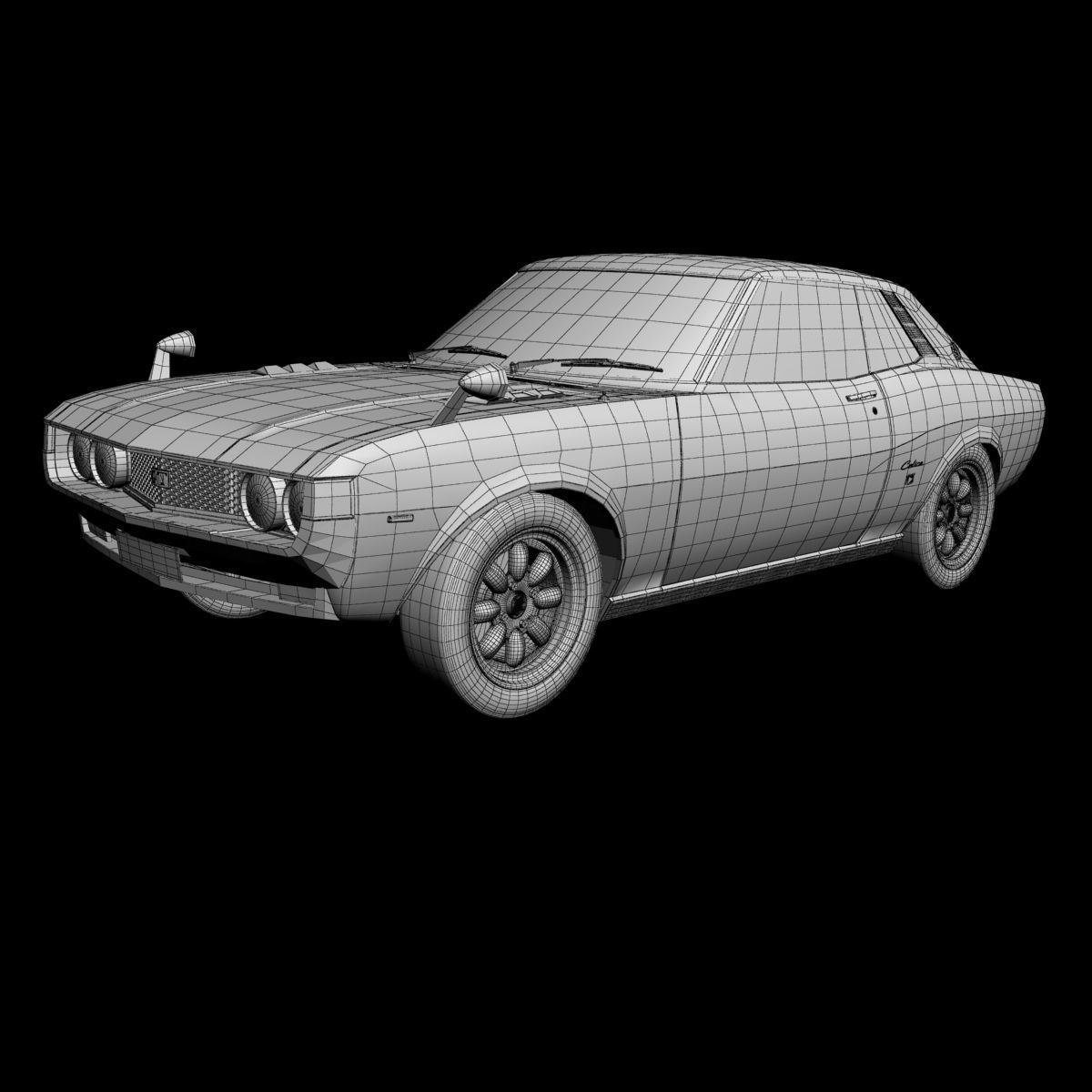 Toyota Celica Coupe GT 3D model_13