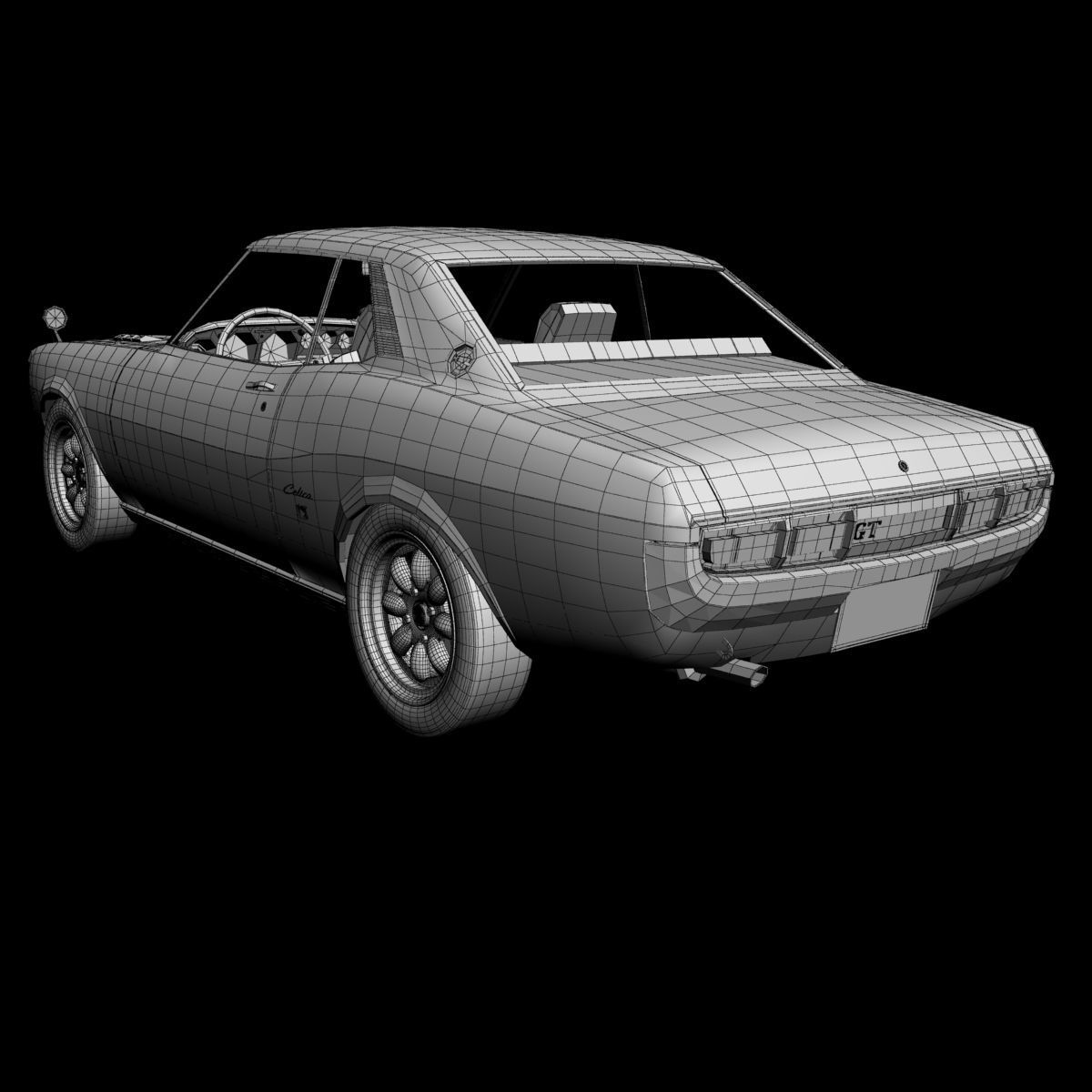 Toyota Celica Coupe GT 3D model_15