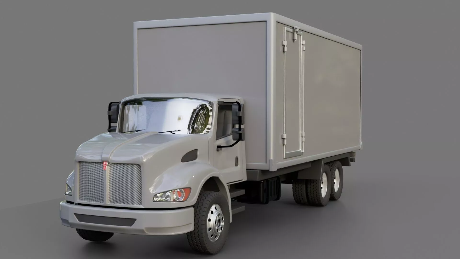 Kenworth T270 Box Truck 3D model