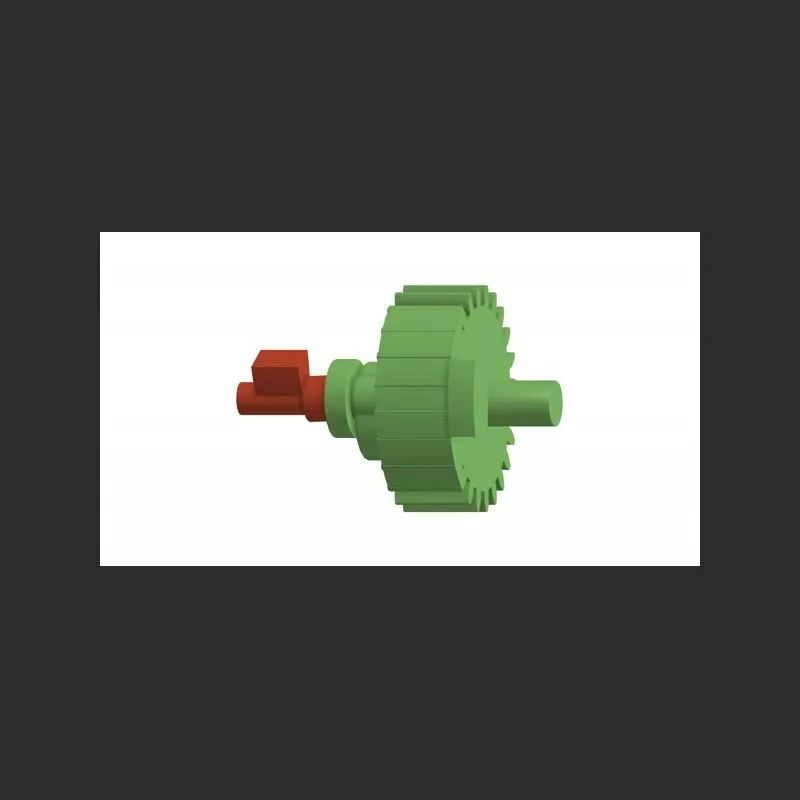 Nissan Leaf ZE1 Lock Pin Gear Door Lock Gear Component 3D print model