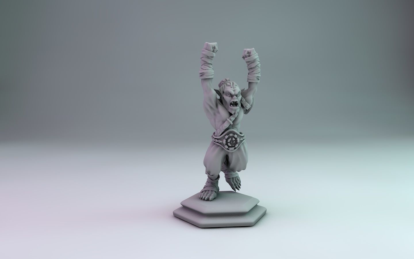 Rough-and-Tumble base set 3D print model_5