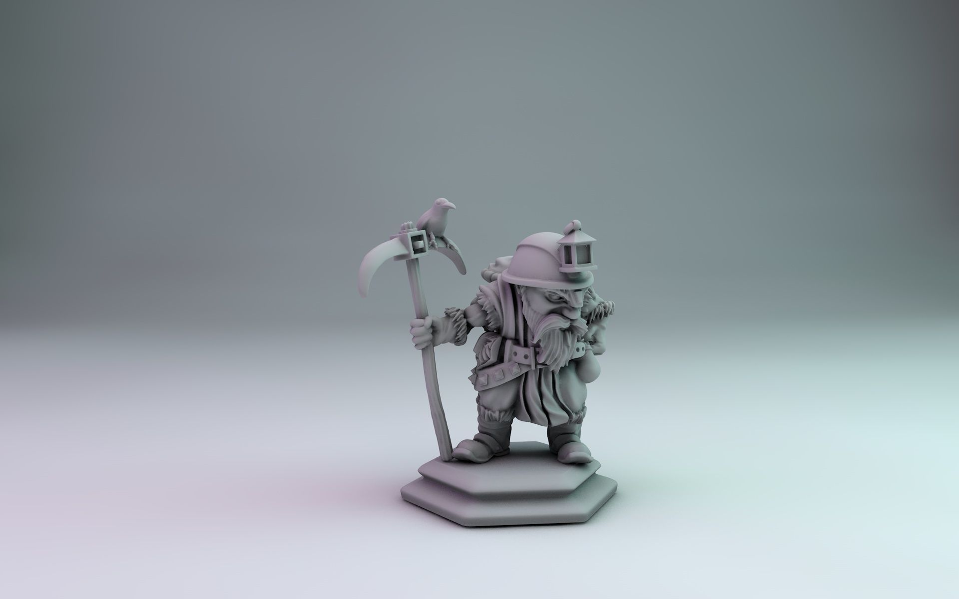 Rough-and-Tumble base set 3D print model_10