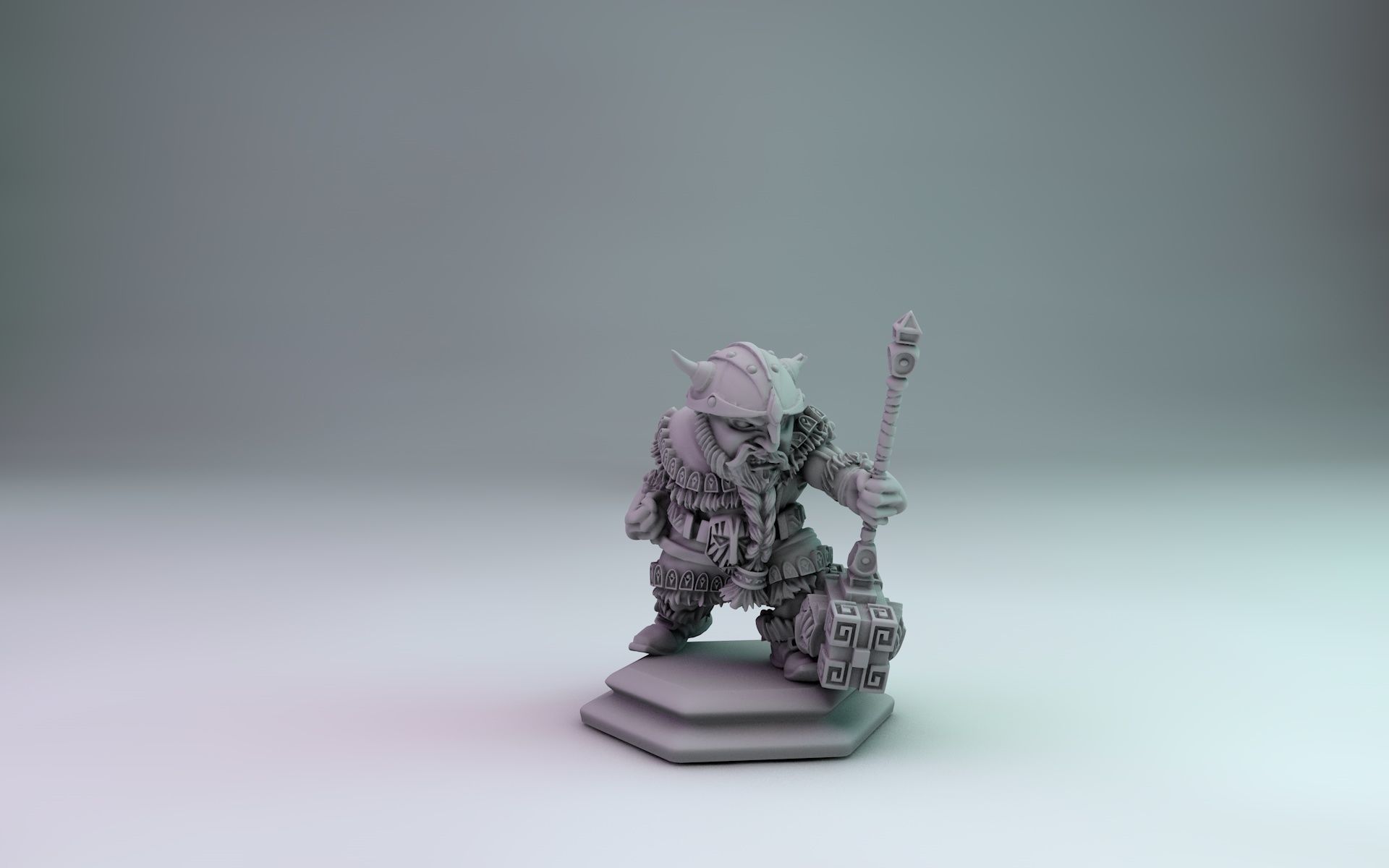 Rough-and-Tumble base set 3D print model_9