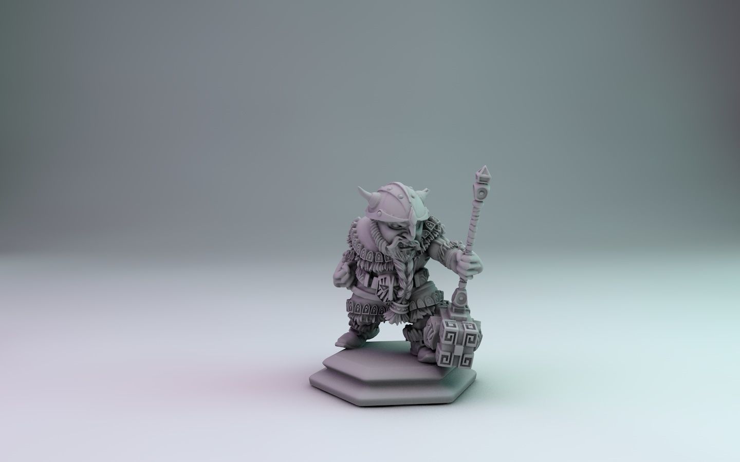 Rough-and-Tumble base set 3D print model_8