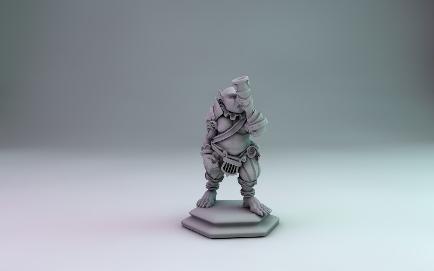 Rough-and-Tumble base set 3D print model_4
