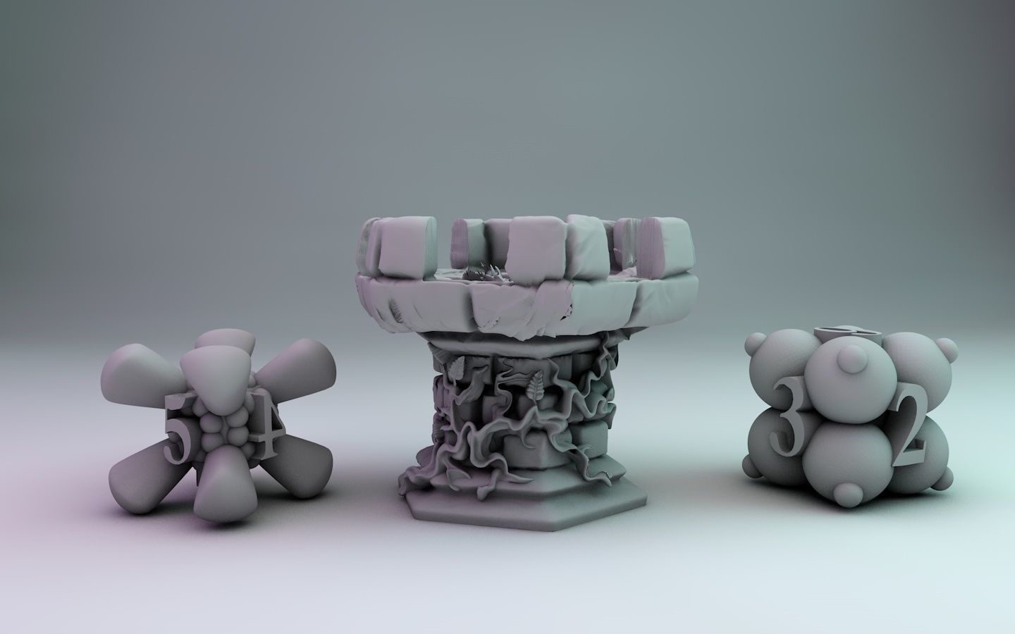 Rough-and-Tumble base set 3D print model_14