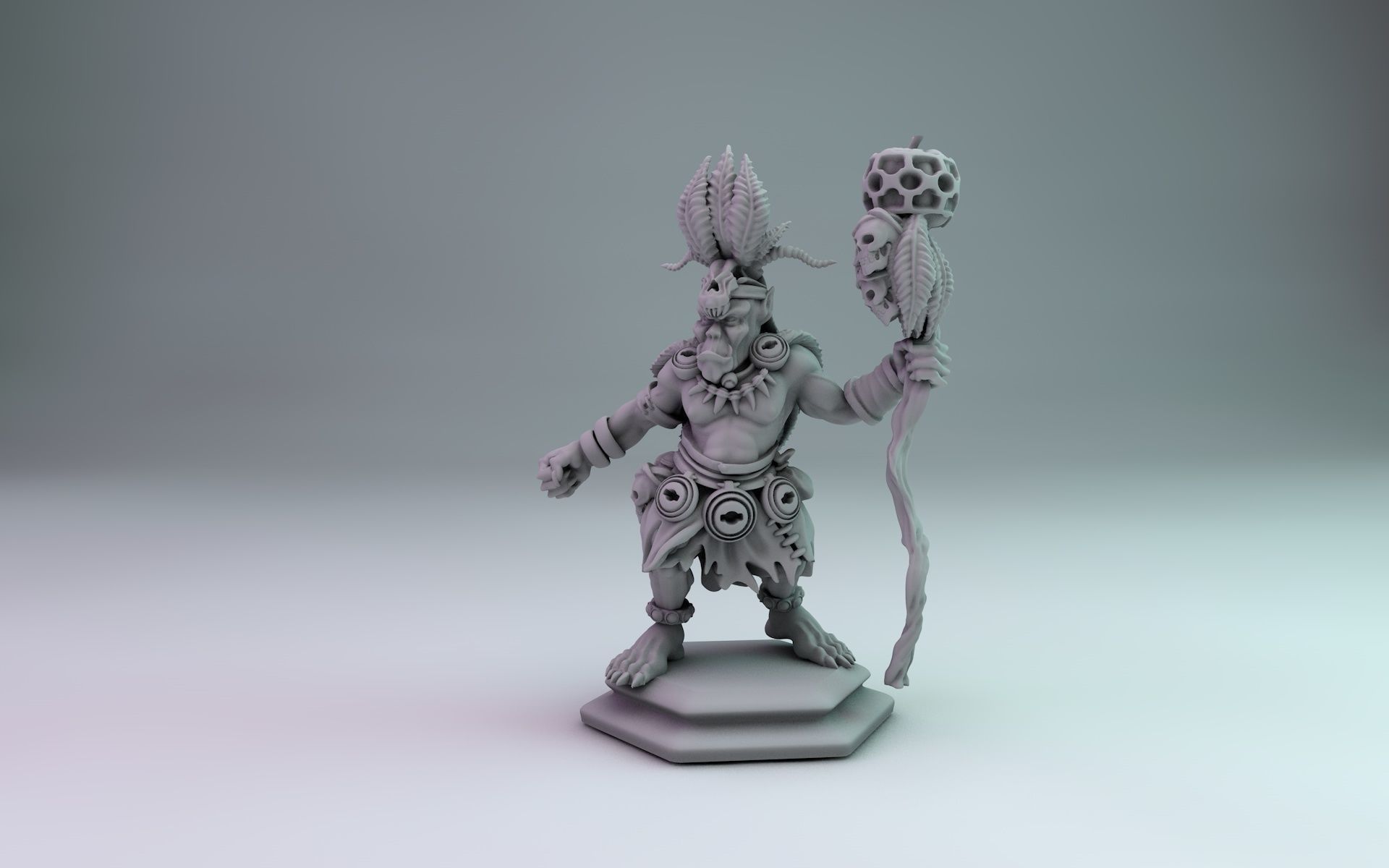 Rough-and-Tumble base set 3D print model_12