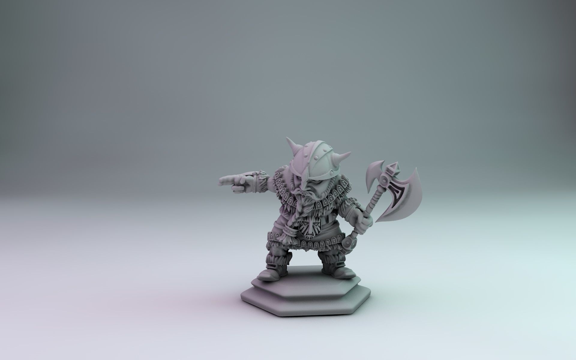 Rough-and-Tumble base set 3D print model_13