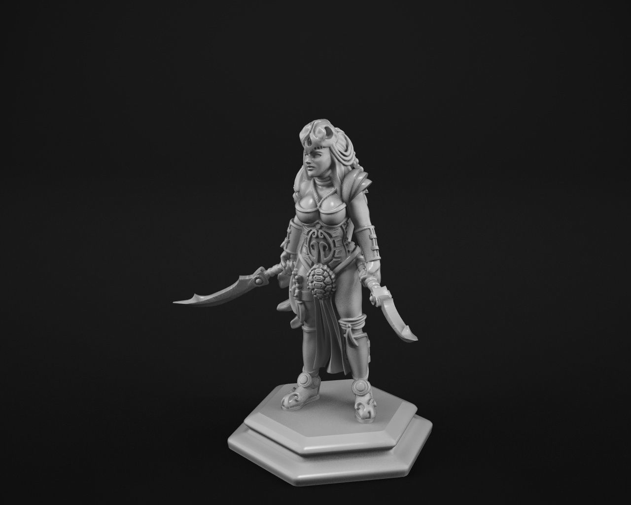 Rough-and-tumble a 3D Horde Bundle 3D print model_7