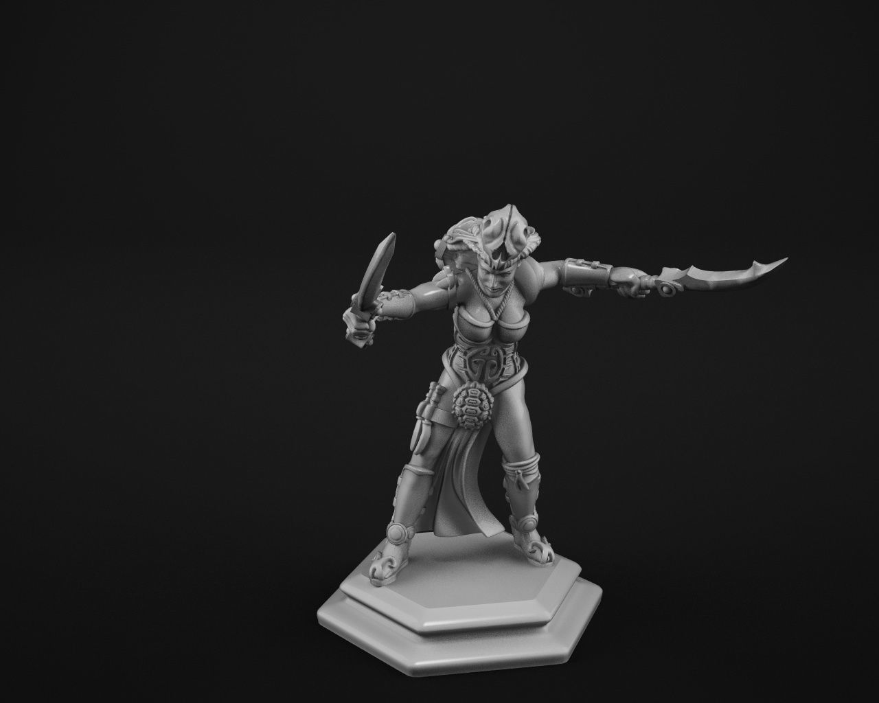Rough-and-tumble a 3D Horde Bundle 3D print model_9