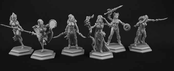 Rough-and-tumble a 3D Horde Bundle 3D print model_13