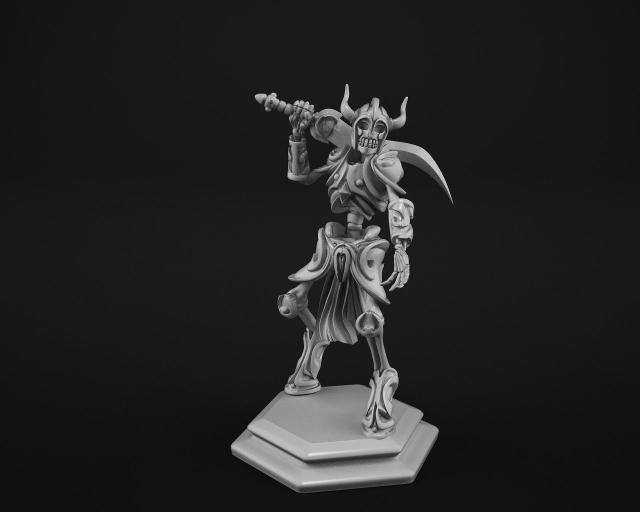 Rough-and-tumble a 3D Horde Bundle 3D print model_4