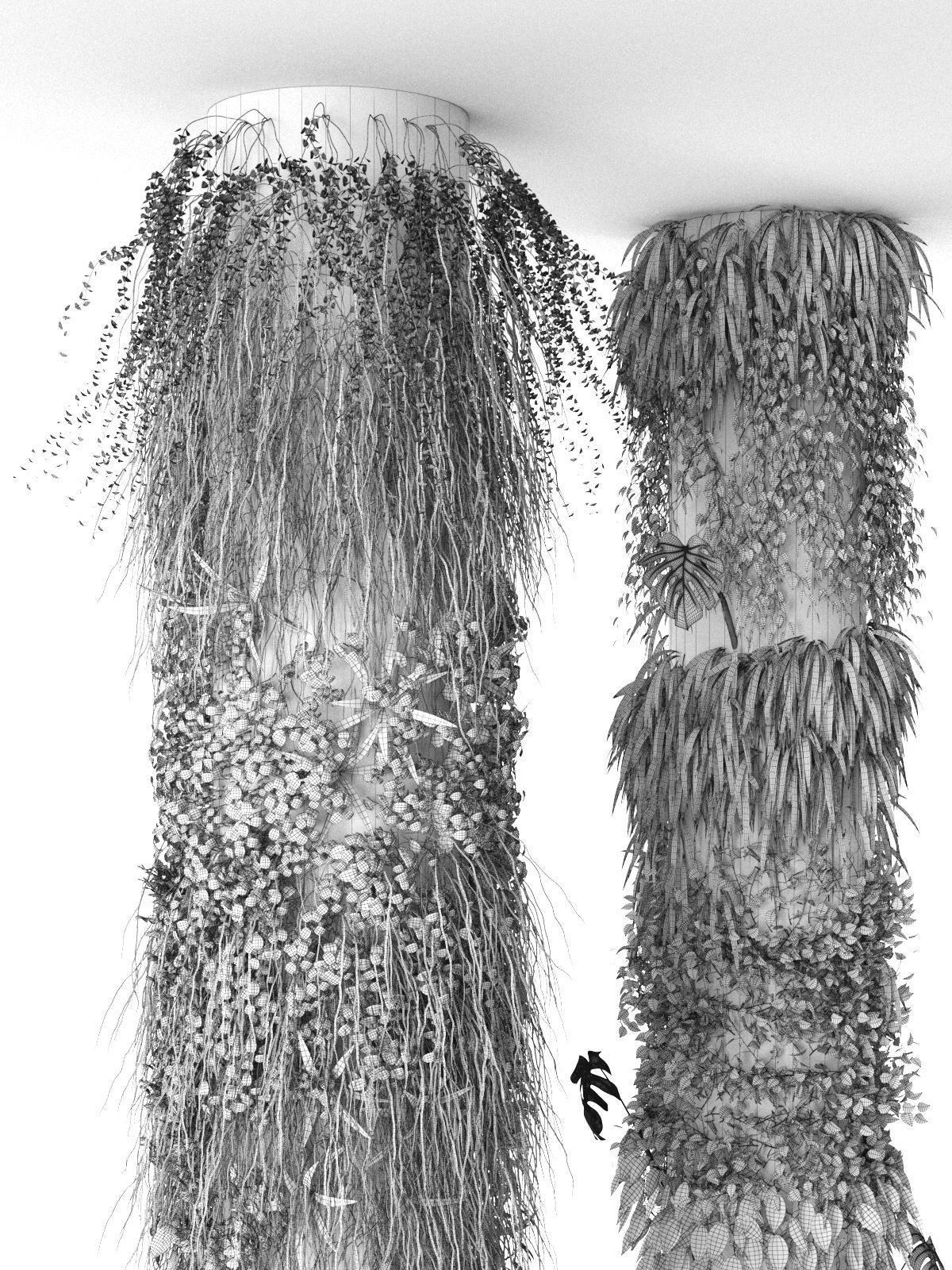 Columns Garden 2 3D model_5