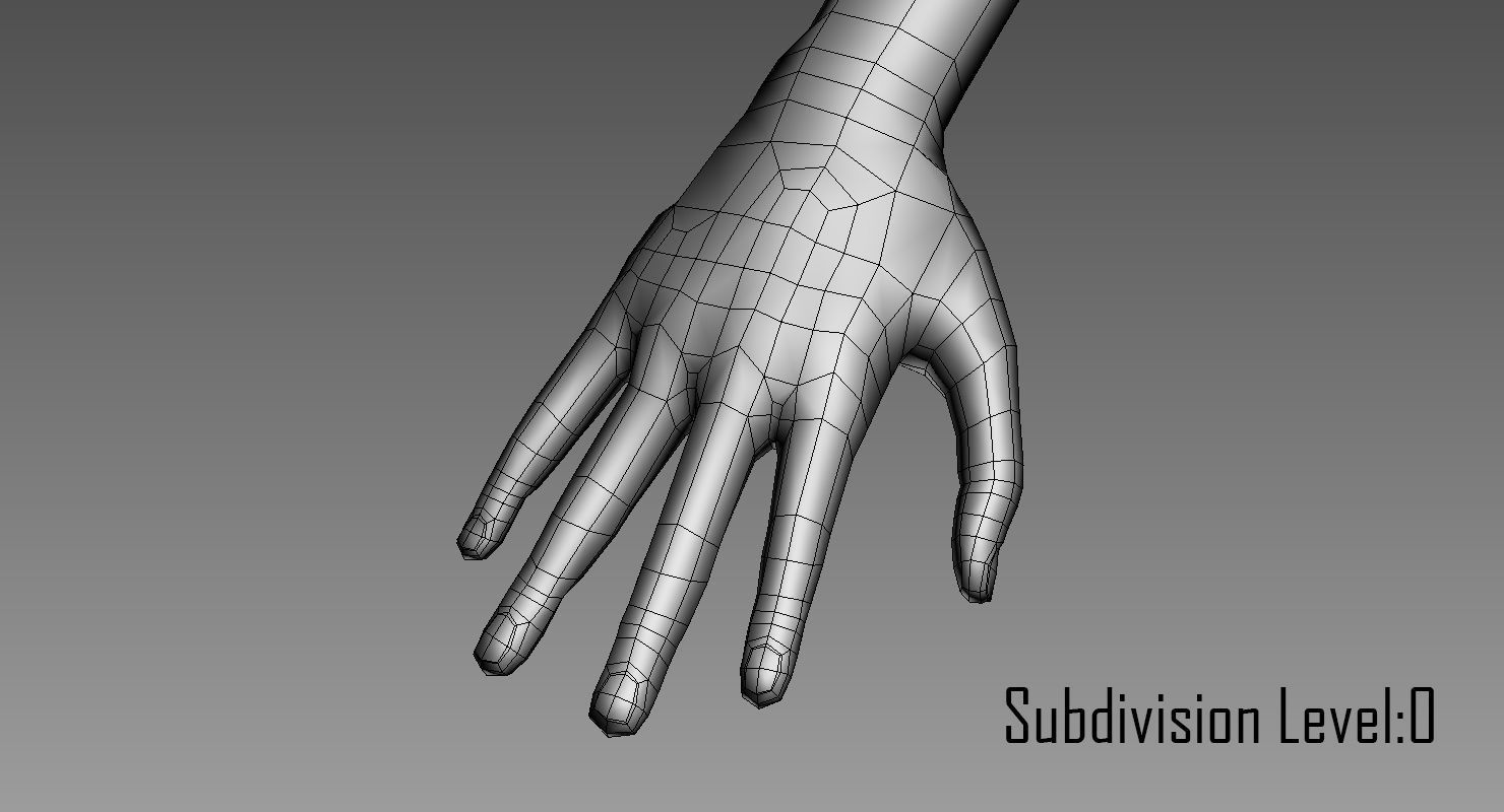 Penelope Young Female 3D model_22