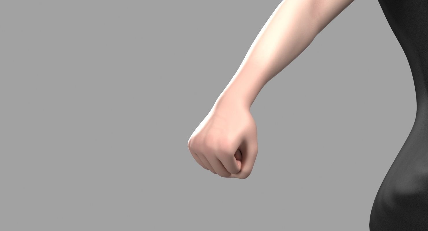 Penelope Young Female 3D model_18