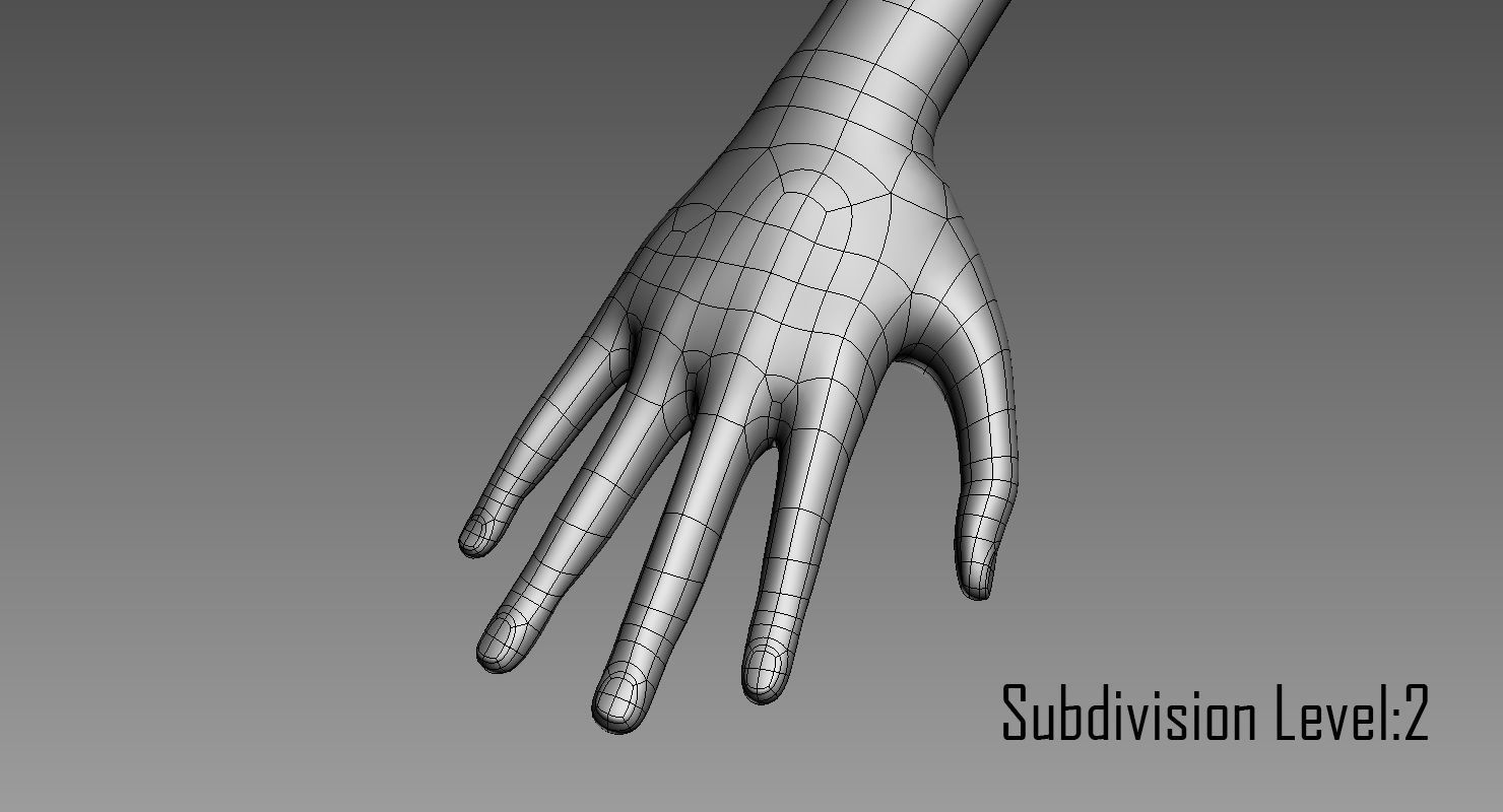 Penelope Young Female 3D model_25