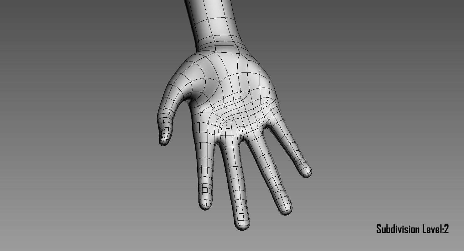 Penelope Young Female 3D model_33