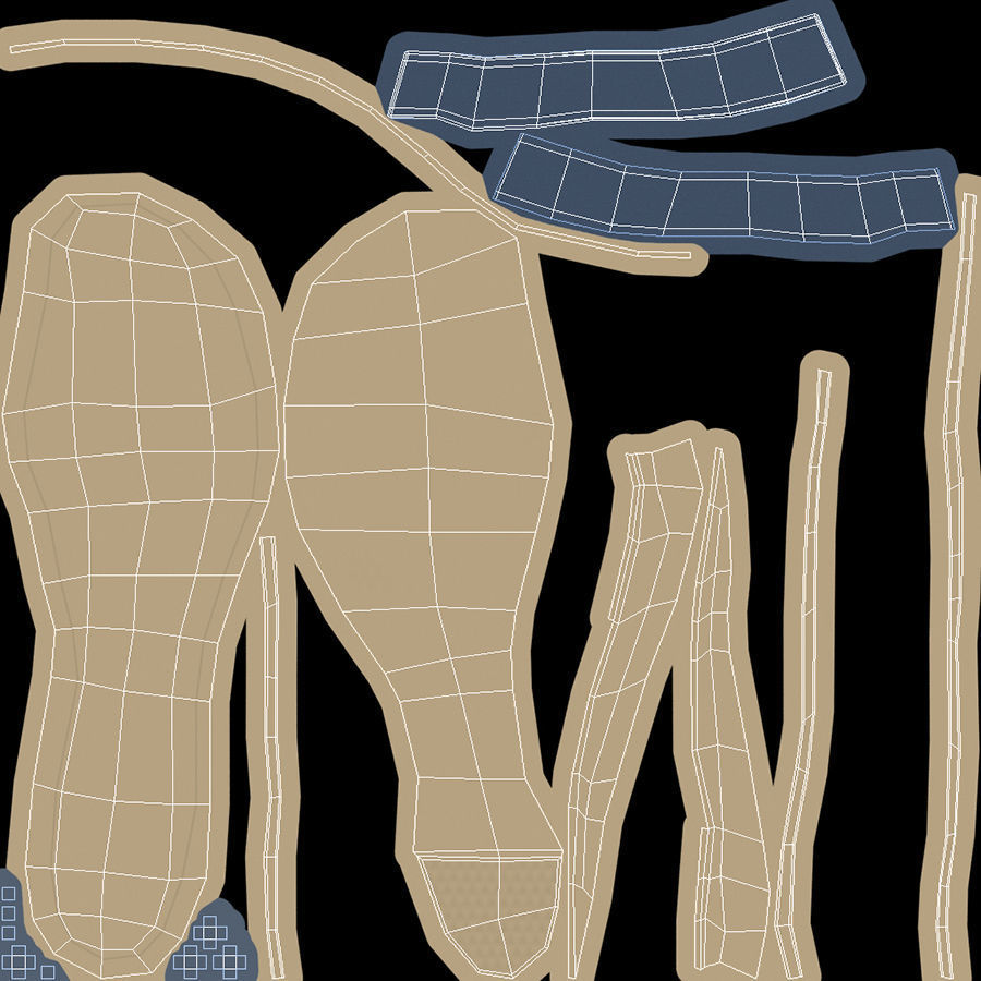 Penelope Young Female 3D model_39