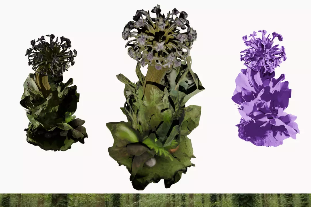 WDL Flower 12 3D model