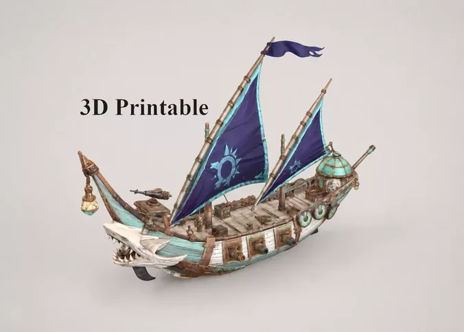 Stormfin Shark Warship