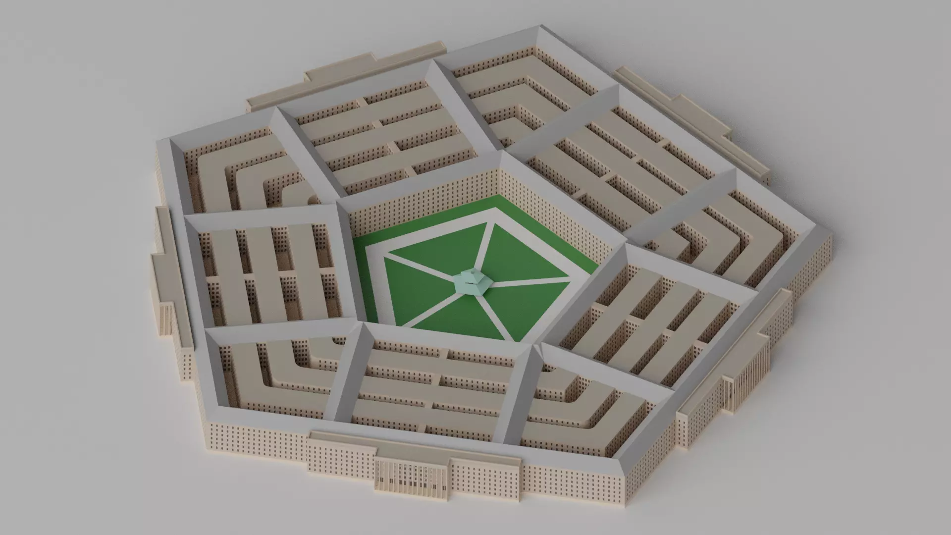 The Pentagon USA 3D model