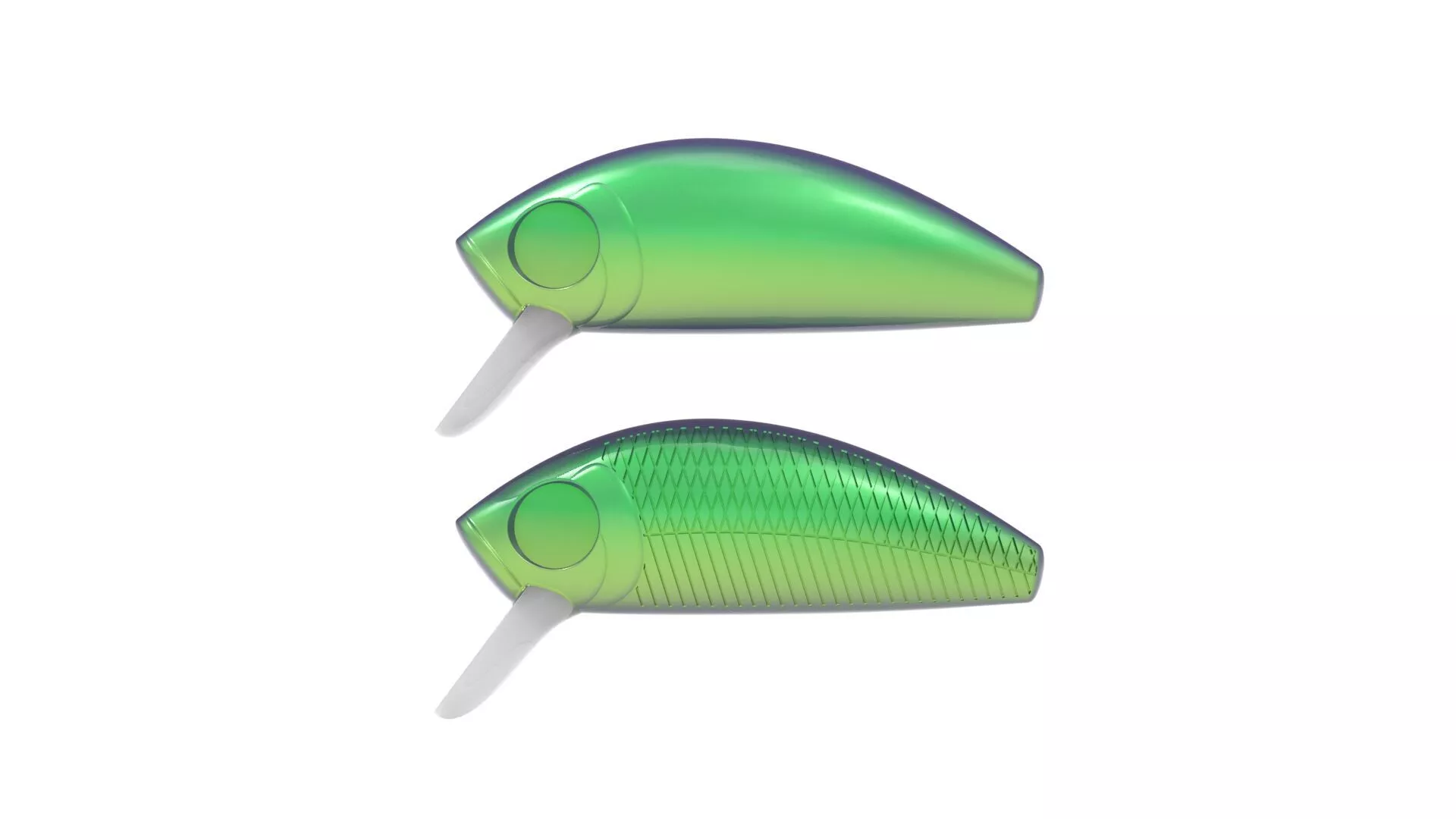Blank for Hard Lure Body - L-Minnow 44 Style 3D print model