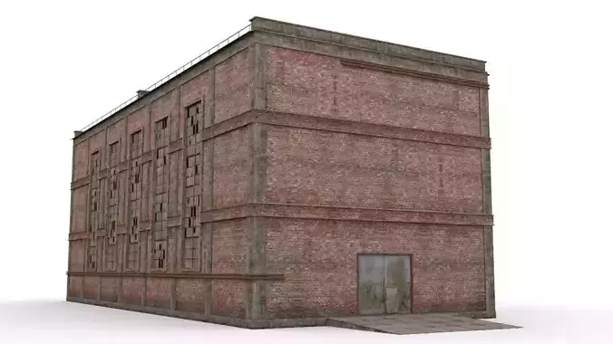 Hangar brick building