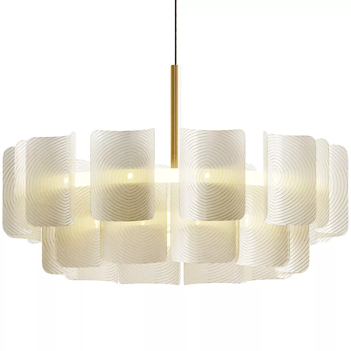 Chandelier FRANCESE by Romatti 3D model
