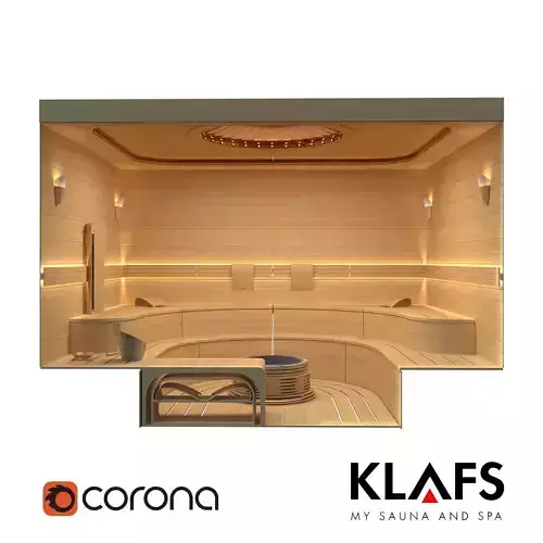 Sauna Klafs  3D model