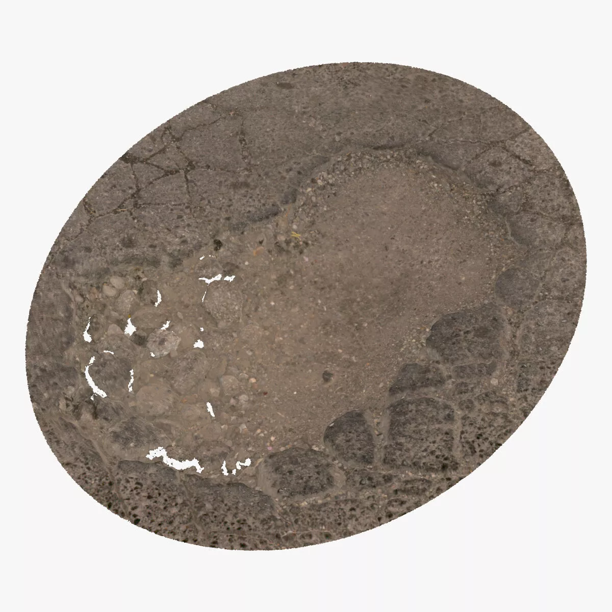 Pothole 10 RAW Scan 3D model
