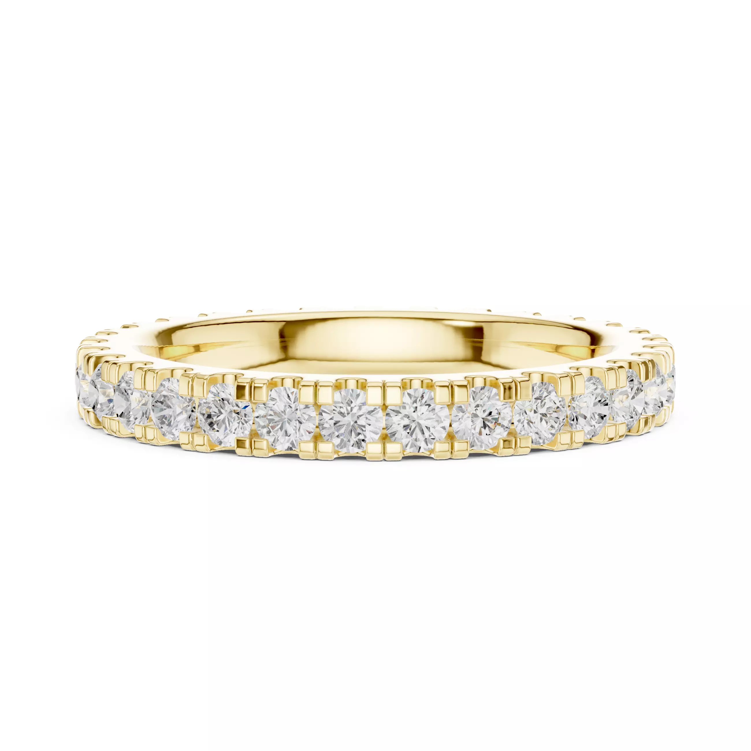 Diamond jewelry ring for woman 3D print model 3D print model