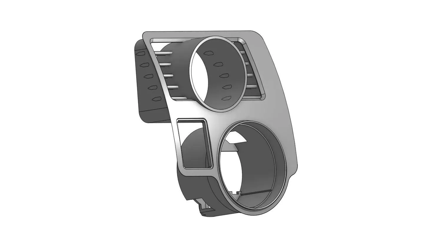Volkswagen Jetta Mk4 Vent Gauge Pod Air Vent Mount 3D print model