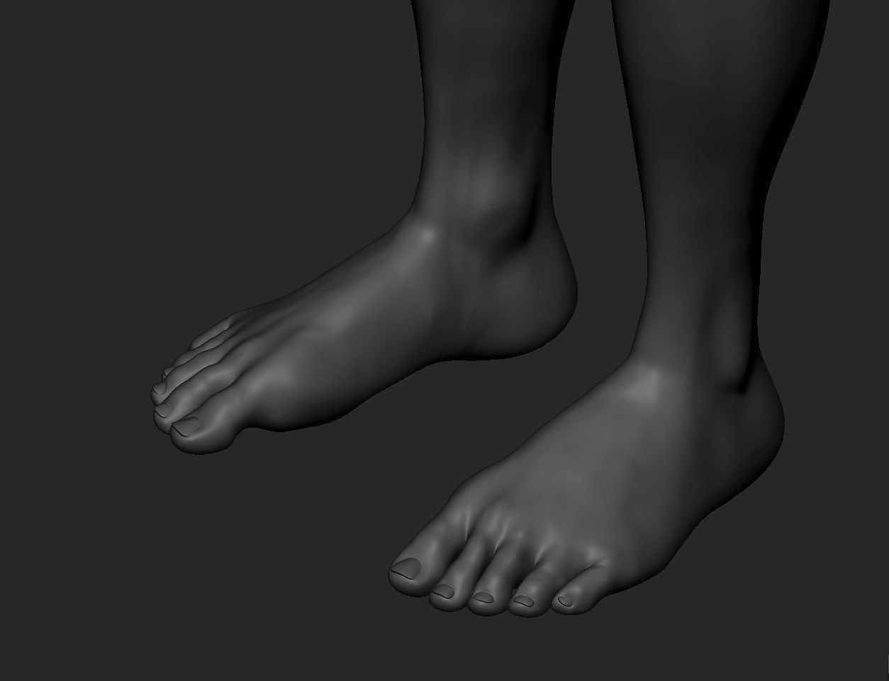 Body Zbrush 3D model_7