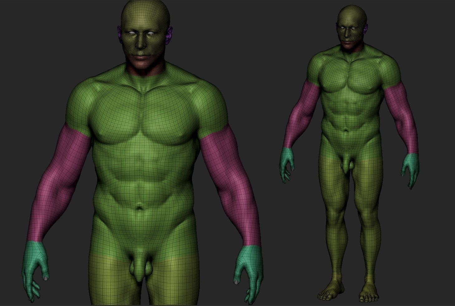 Body Zbrush 3D model_11