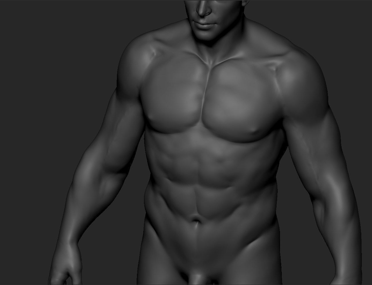 Body Zbrush 3D model_4