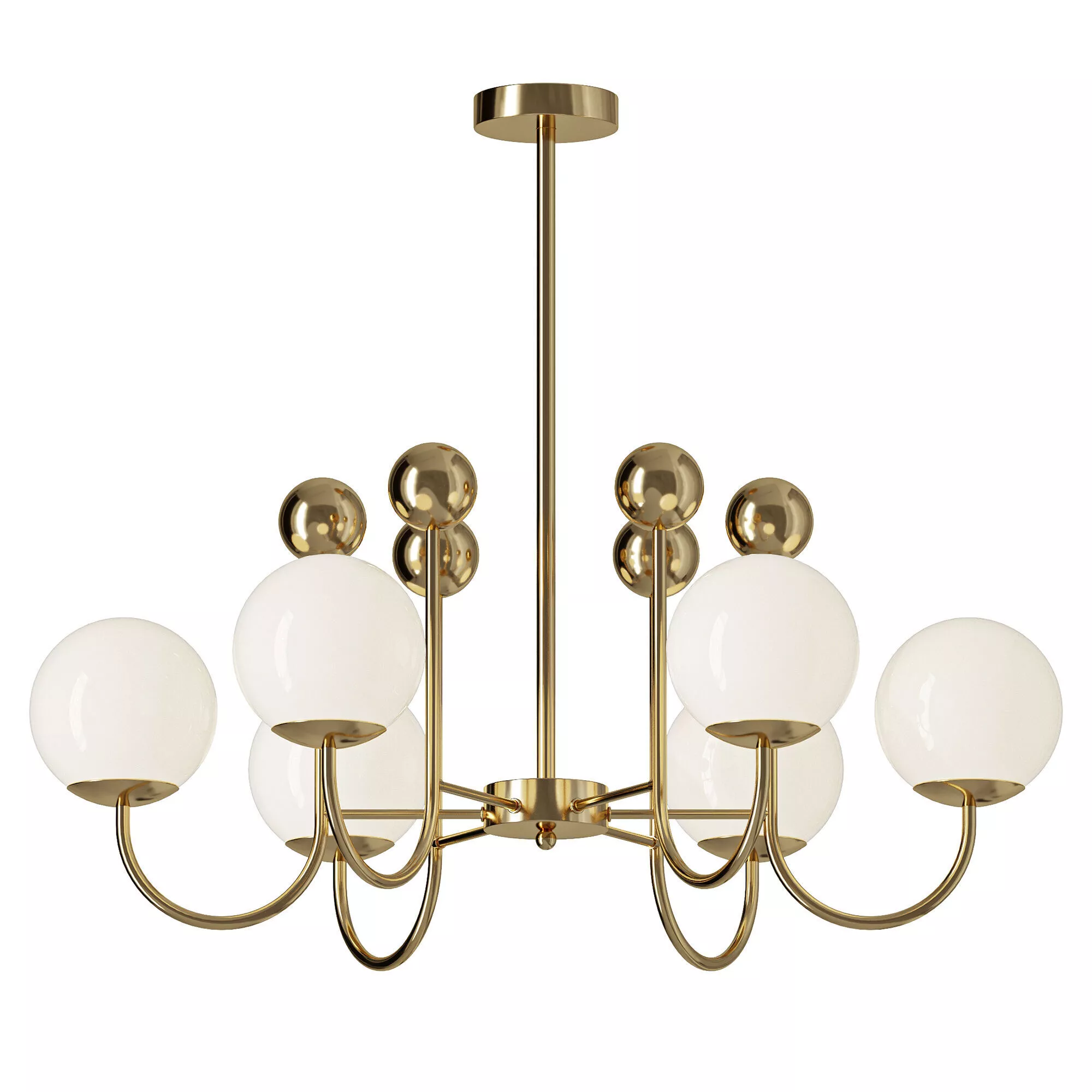 Omnilux Acuto chandelier Pendant Light 6 light 3D model