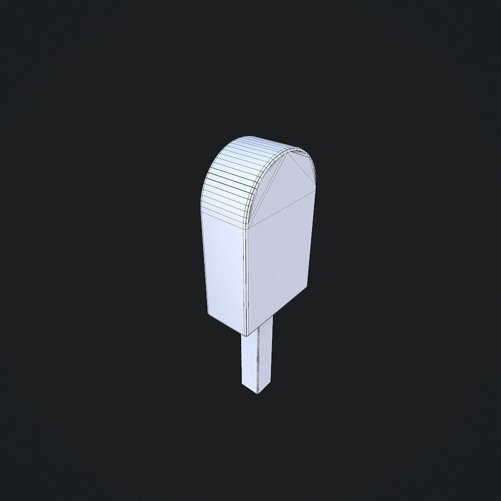 MailBox pbr mail box Low-poly 3D model_13