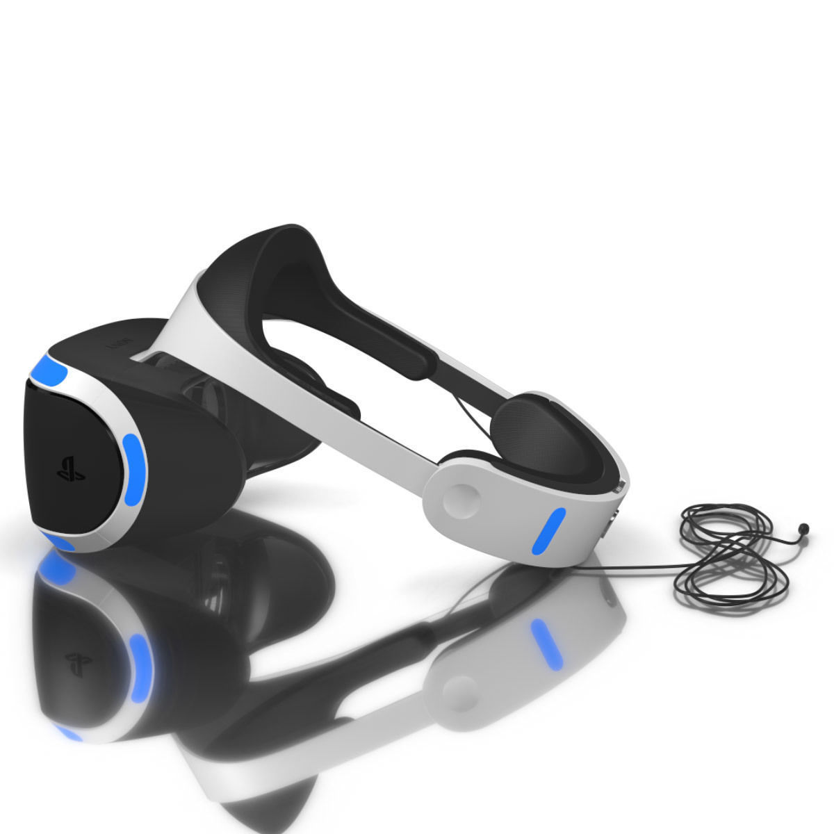 Sony PlayStation VR for Element 3D 3D model_7