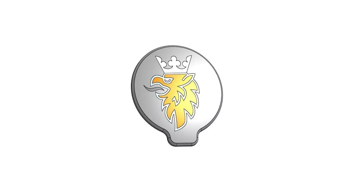 Saab Washer Cap Windshield Washer Reservoir Cover 3D print model
