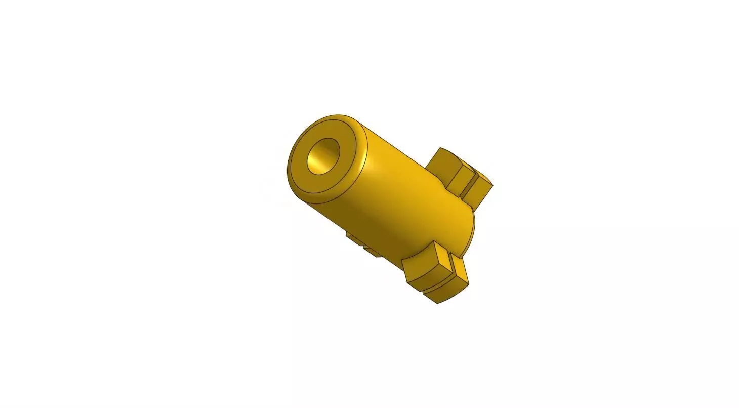 Saab 9000 Headlight Rod Support 3D print model