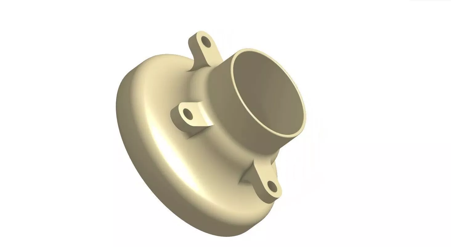 BMW E30 Intake Part Air Intake Component 3D print model