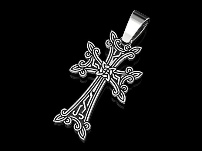 Celtic cross 2 3D print model