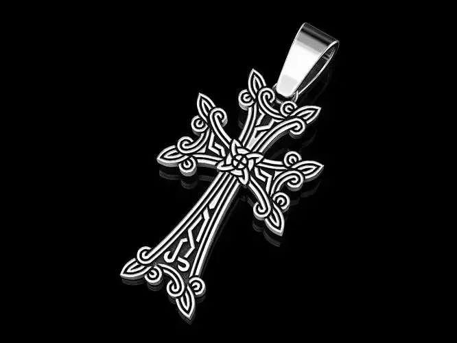 Celtic cross 2 3D print model