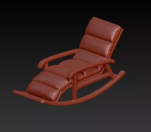 Rocking Chair 3d model 3D print model