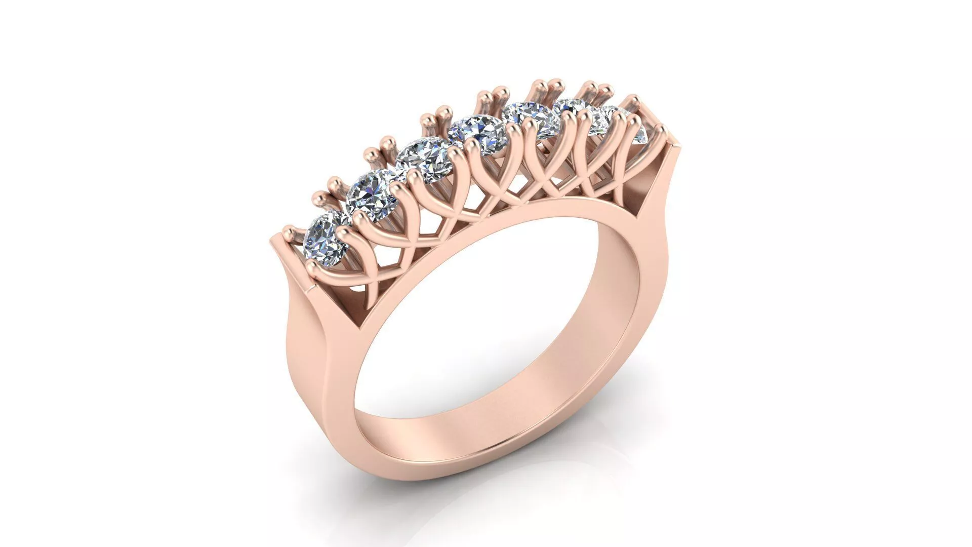 free printable engagement jewelry ring Free 3D print model