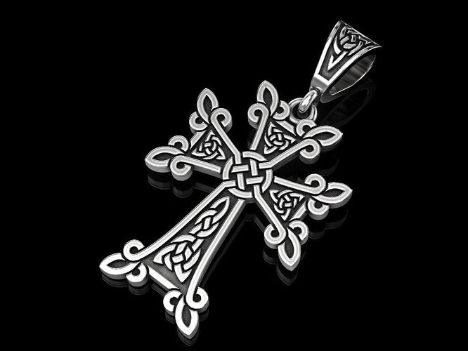 Celtic cross 3 3D print model