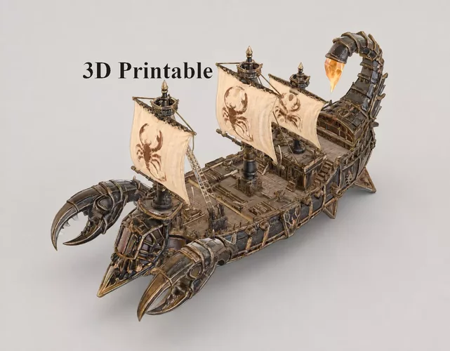 Duneclaw Scorpion Warship